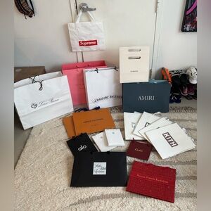 Luxury CHANEL ZEGNA KITH ALO CARTIER Empty boxes & Bags